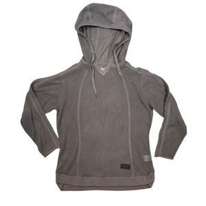 Dover Saddlery Women's Gray Long Sleeve Hooded Mesh Pullover Jacket  XL READ